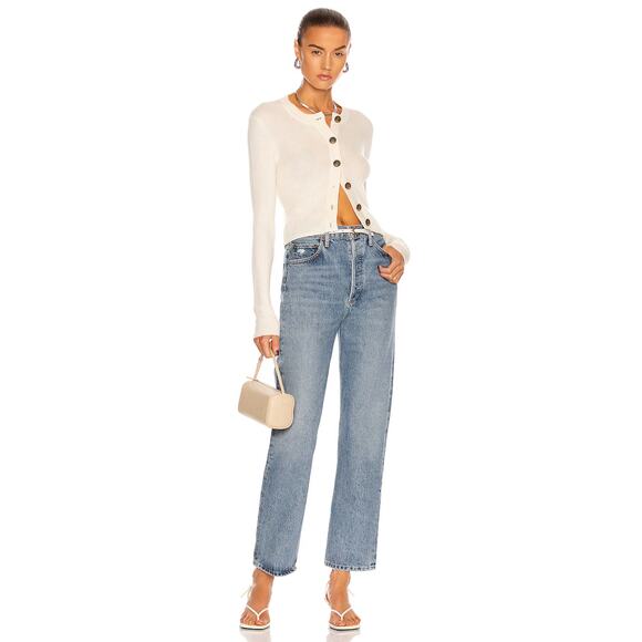 Agolde 90's Pinch Waist Jeans Size 25 Endless Distressed High Rise Relaxed - Picture 1 of 11